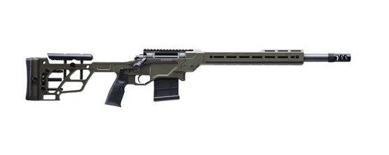 Daniel Defense Delta 5 Pro olive drab bolt action rifle, varmint.